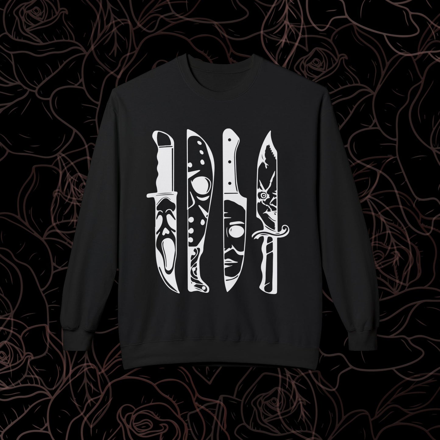 Stabby Men of Halloween Crewneck