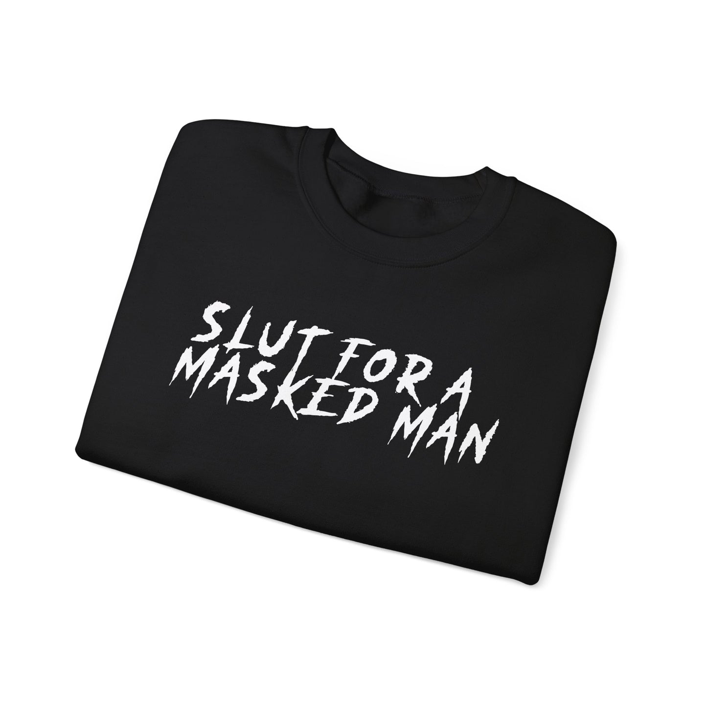 Slut for A Masked Man Sleeve Crewneck