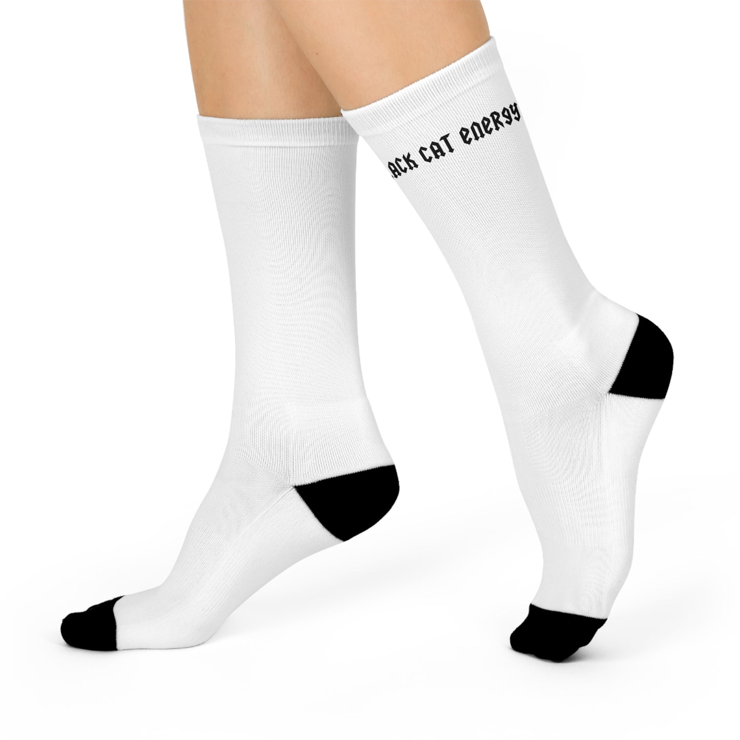 Black Cat Energy Crew Socks