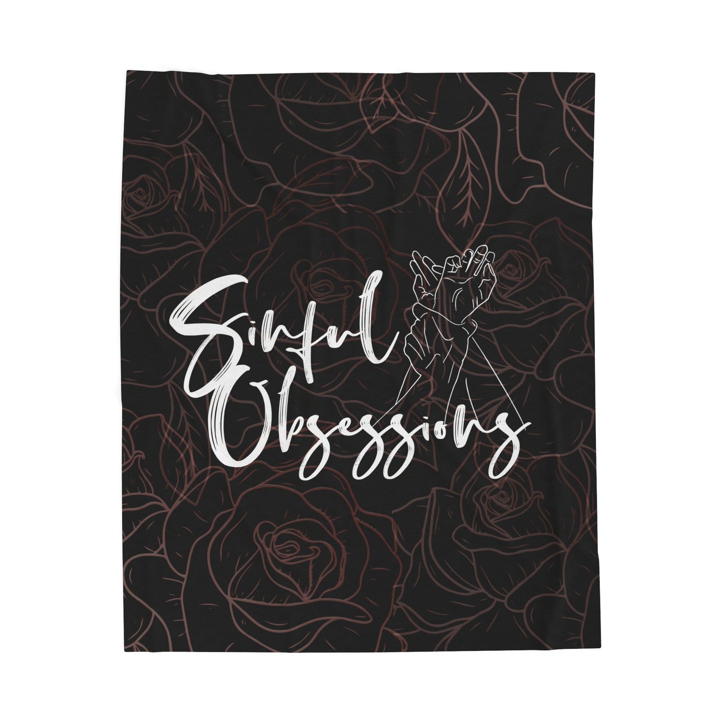 Sinful Obsessions Velveteen Plush Blanket