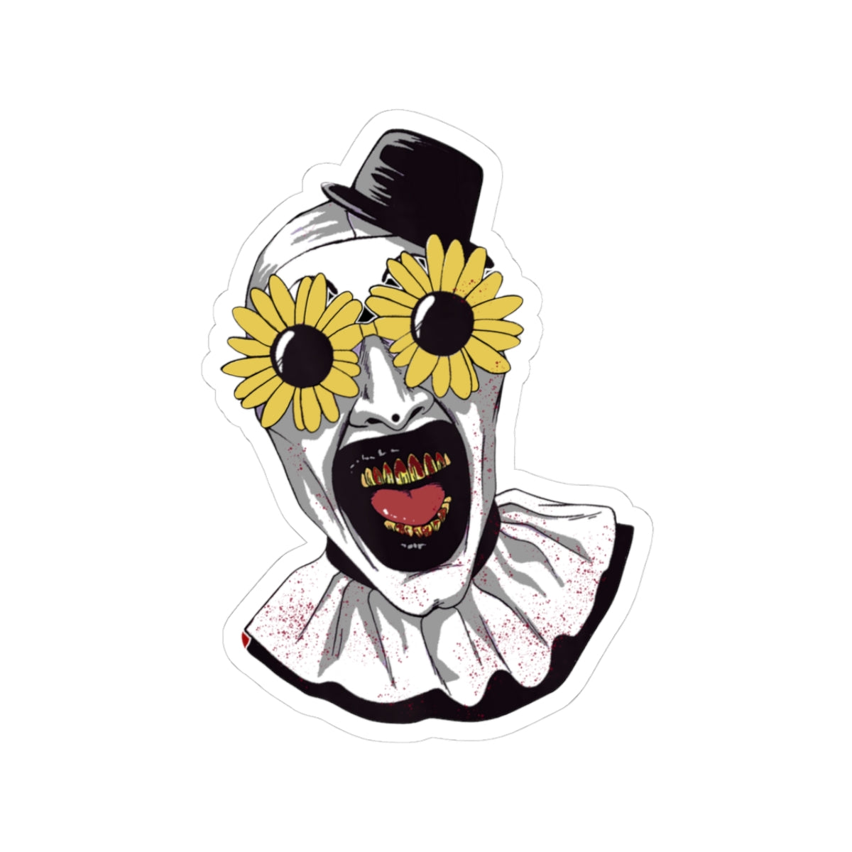 Halloween Clown Sticker