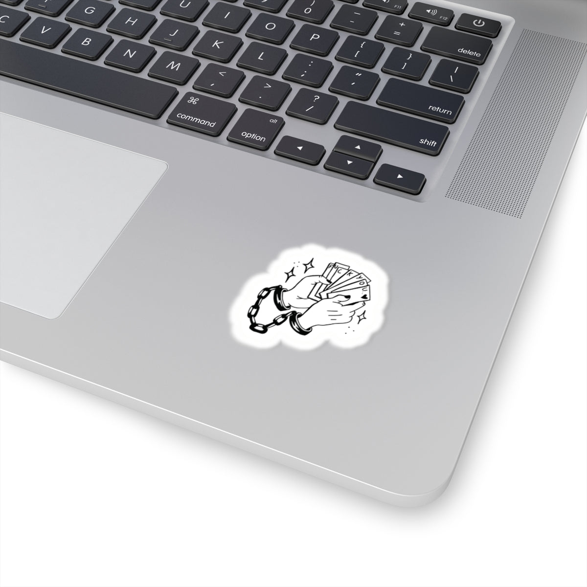 Fuck you Shackled Sticker