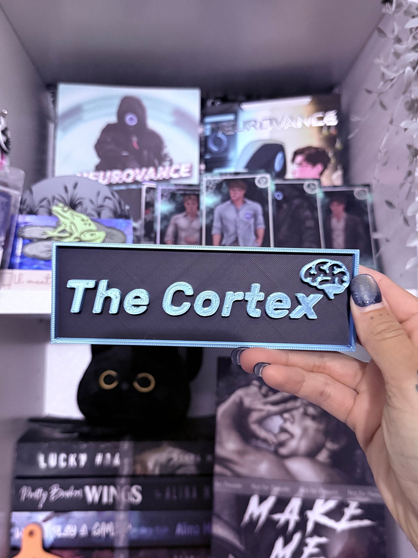 The Cortex — Officially Licensed Neurovance Shelf Sign
