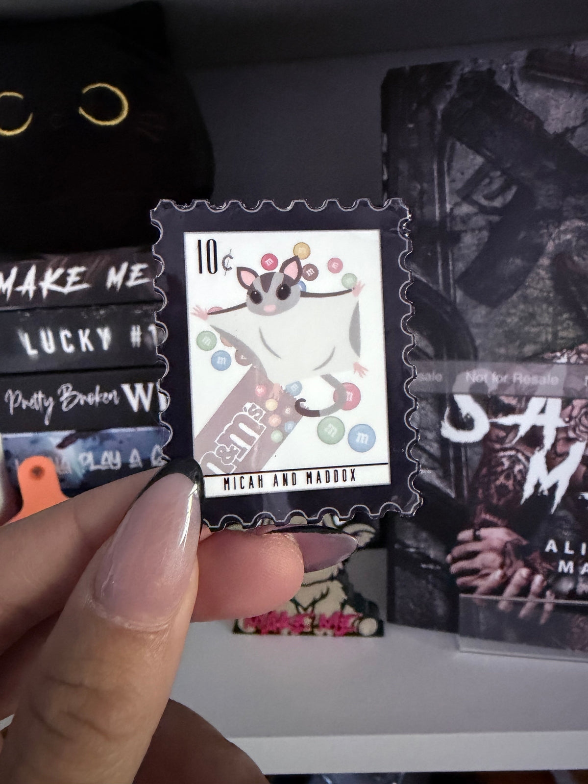 Save Me Stamp Sticker