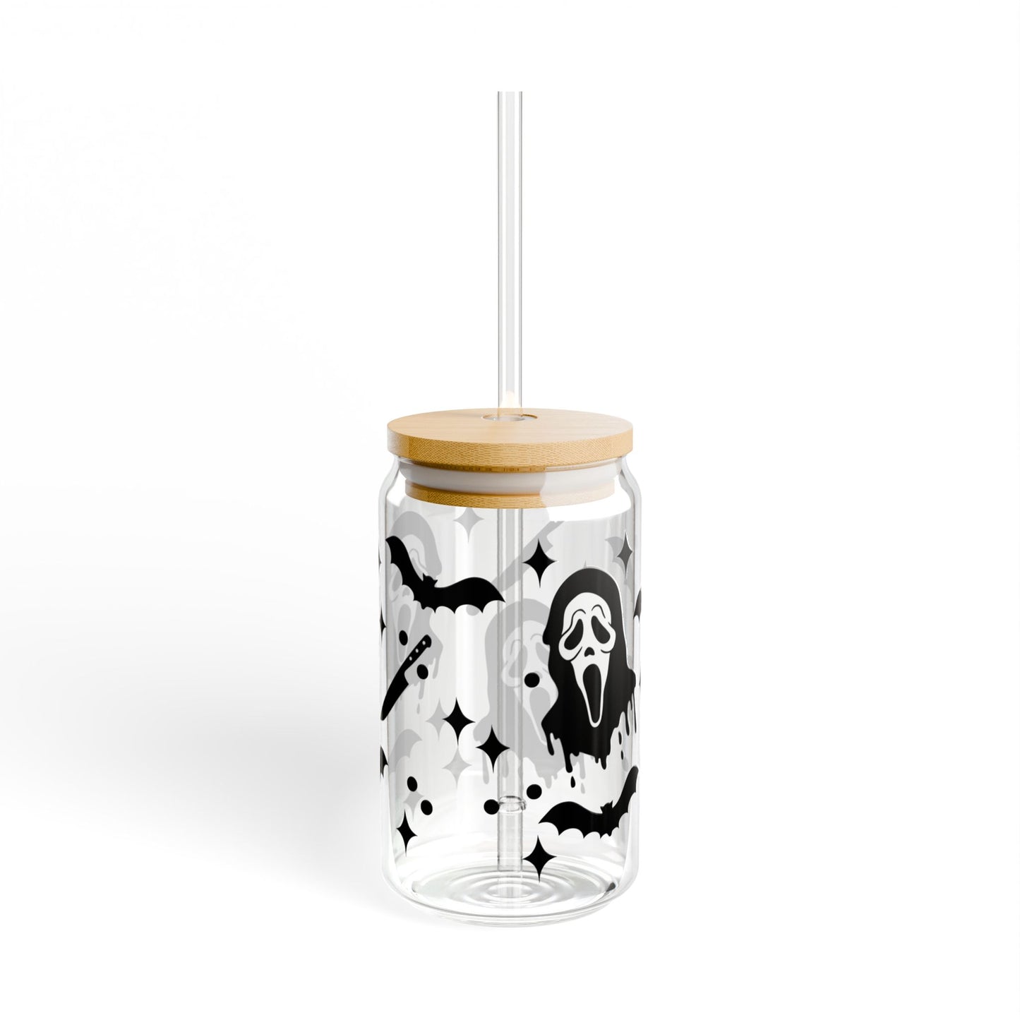 Ghostface Glass Can Cup