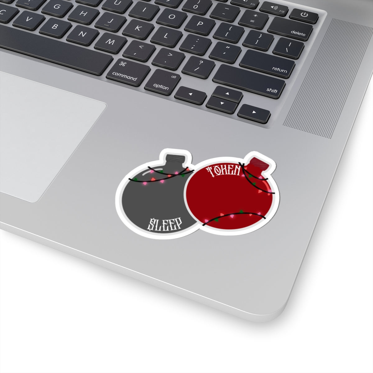 ST Christmas Ornament Sticker