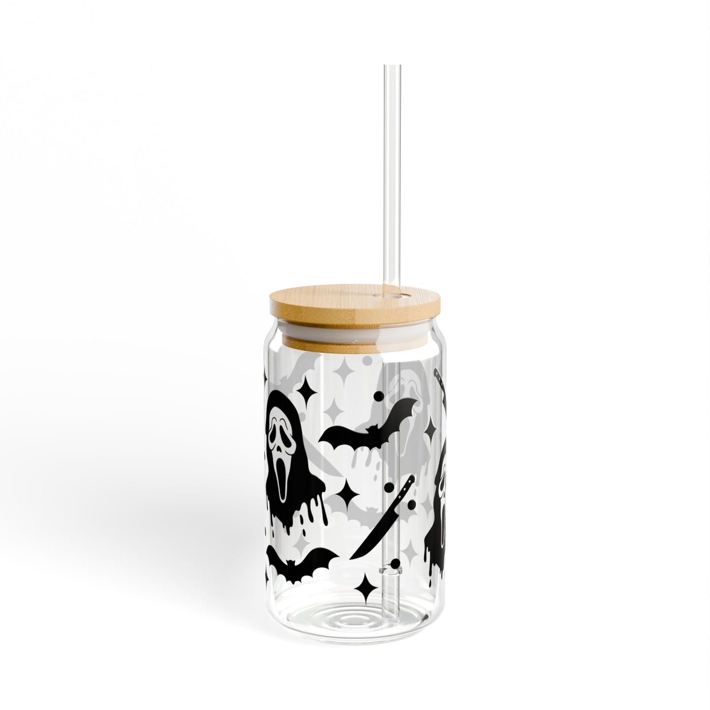 Ghostface Glass Can Cup