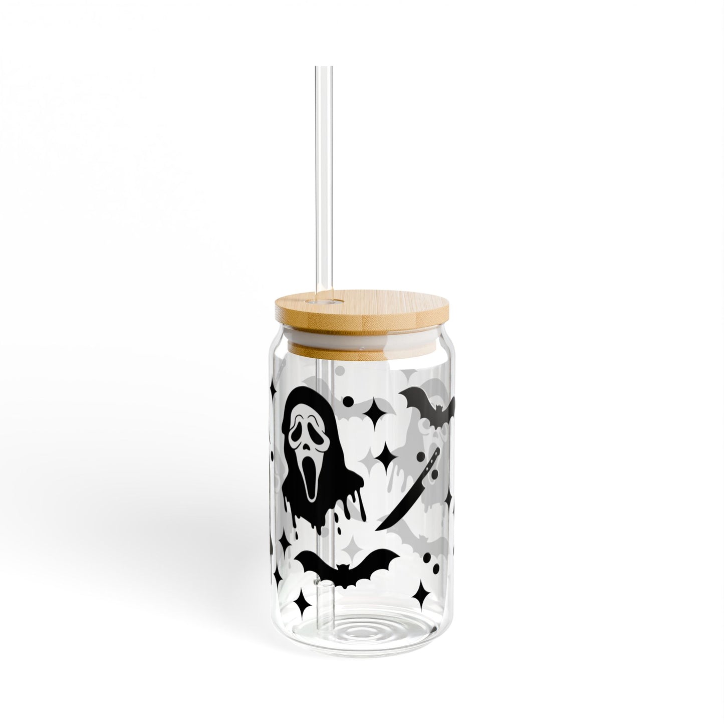 Ghostface Glass Can Cup