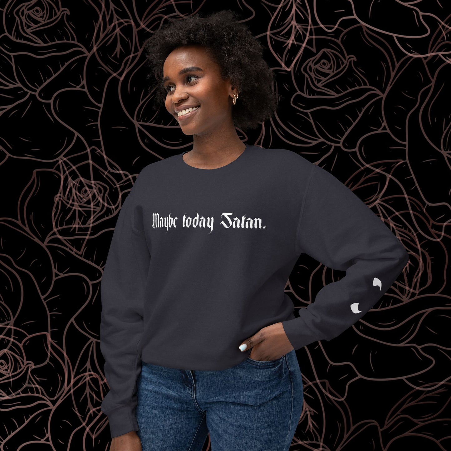 Maybe today Satan Crew with sleeve print