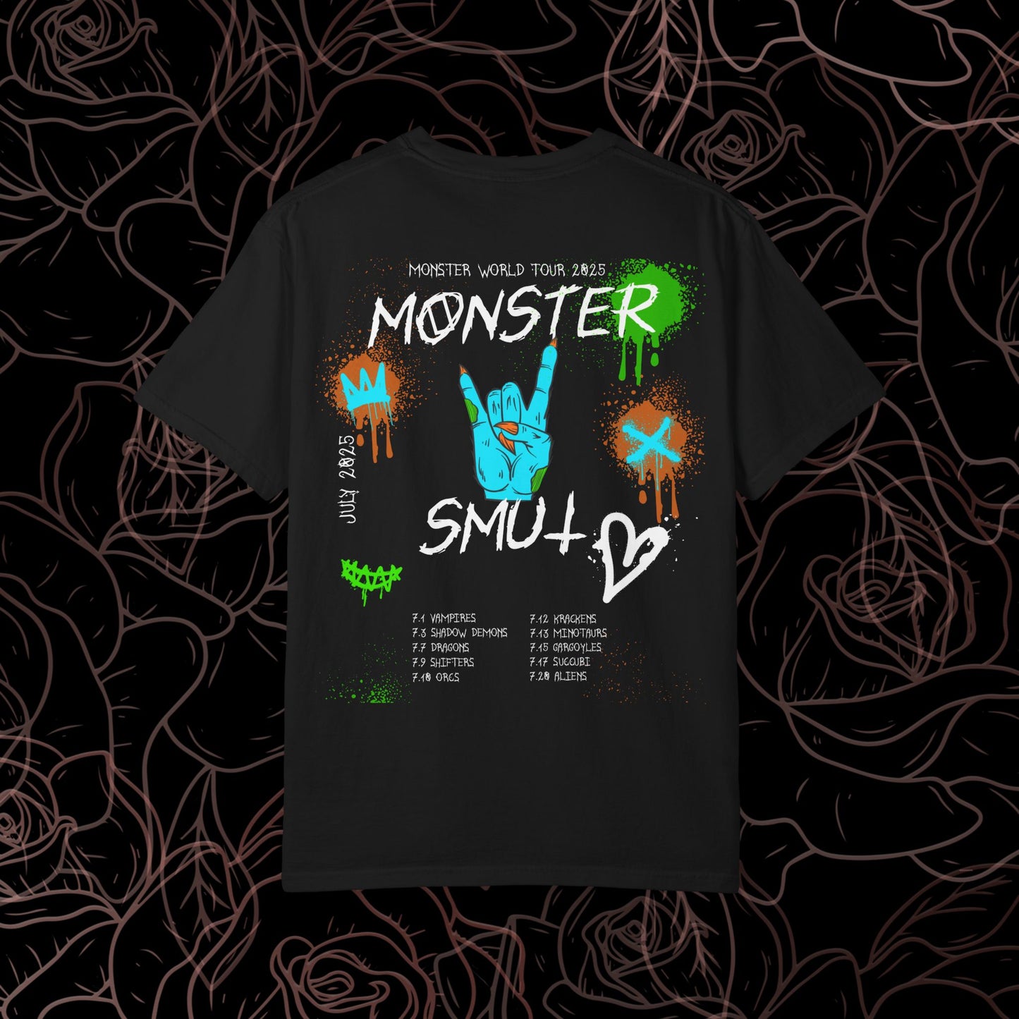 Monster Smut World Tour f/b T-shirt