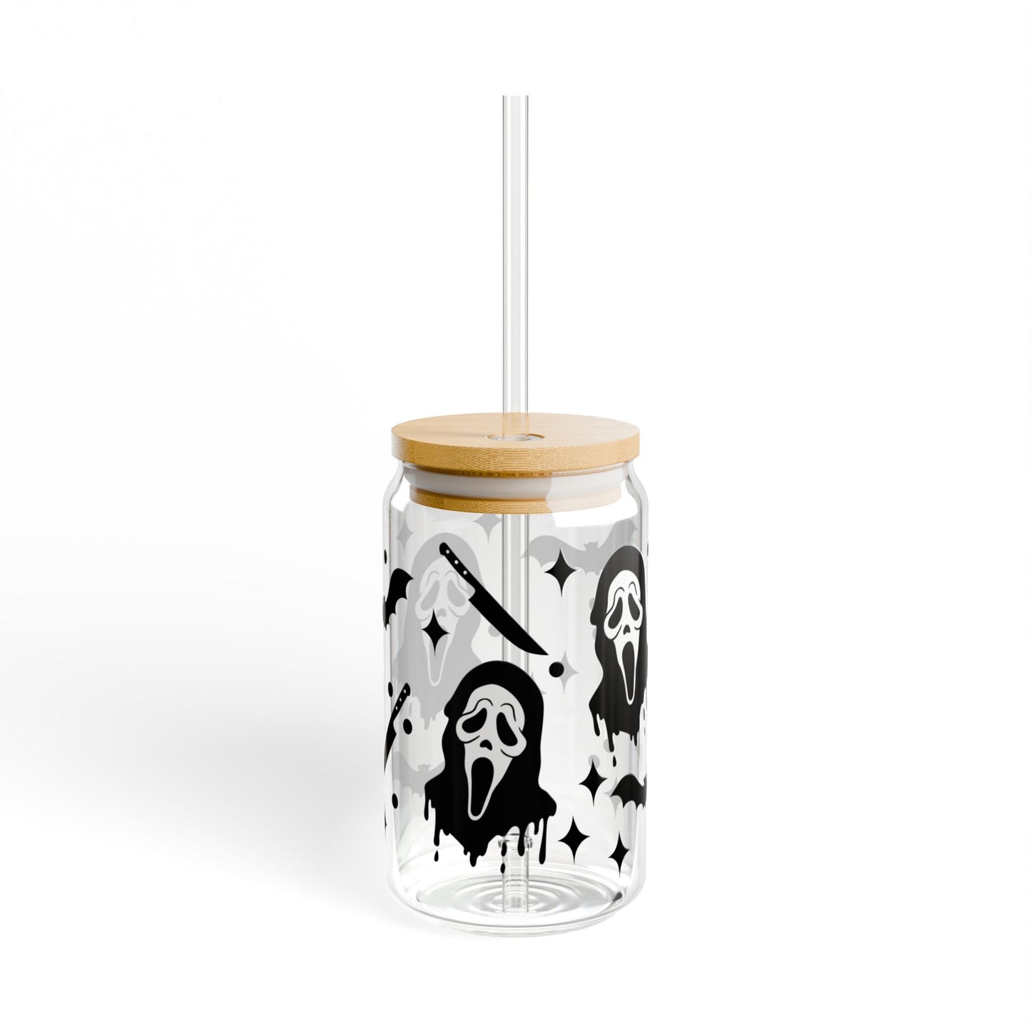 Ghostface Glass Can Cup