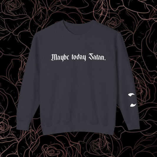 Maybe today Satan Crew with sleeve print