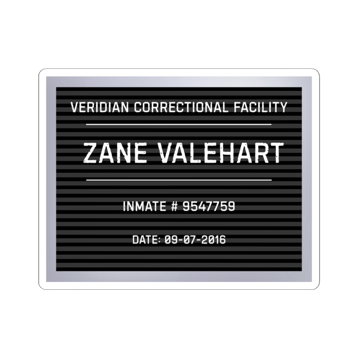 Craving Venom Mugshot Sticker