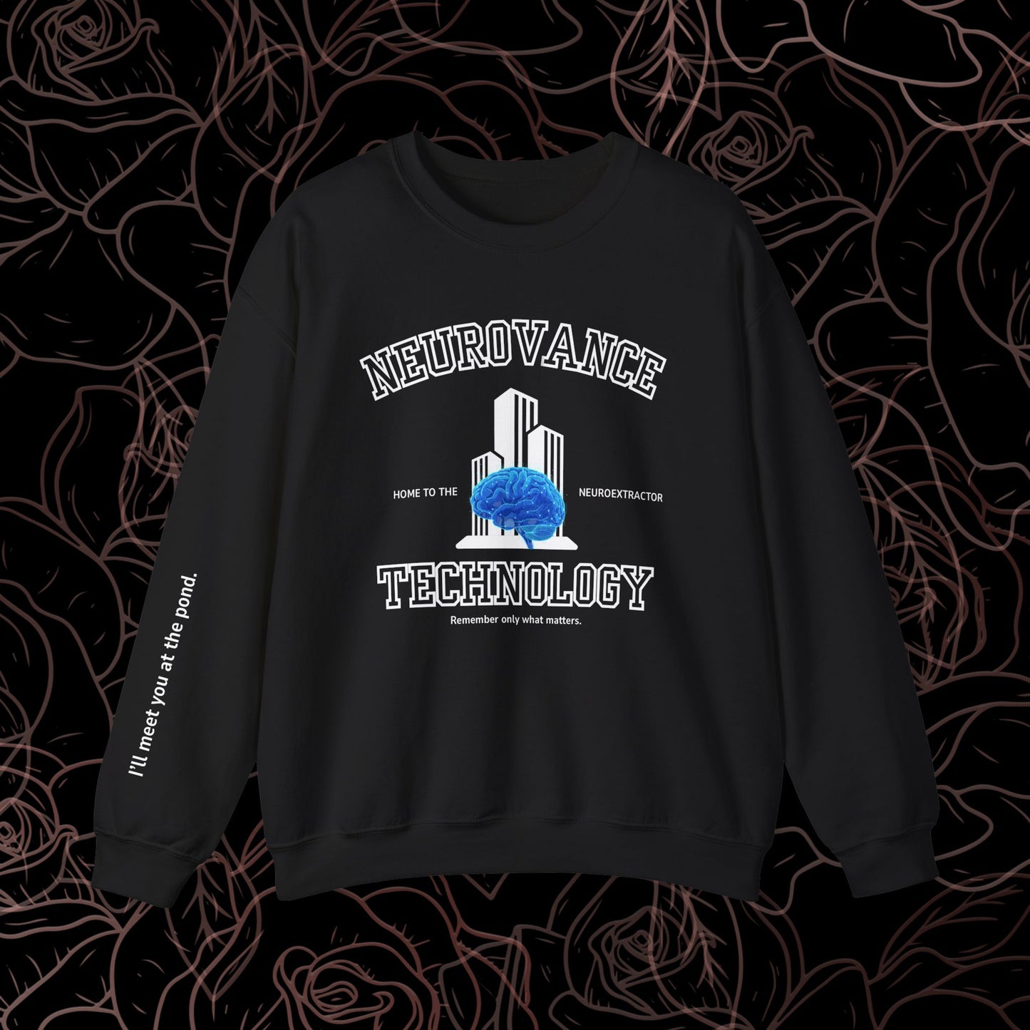 Neurovance Tech Crew with sleeve design.