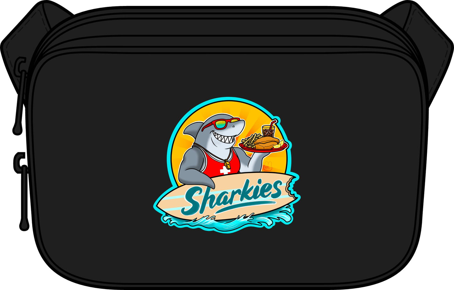 Matte Sharkies Crossbody Bag