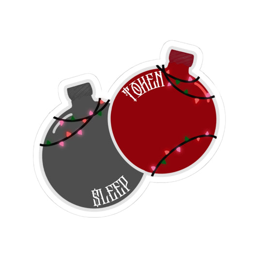ST Christmas Ornament Sticker
