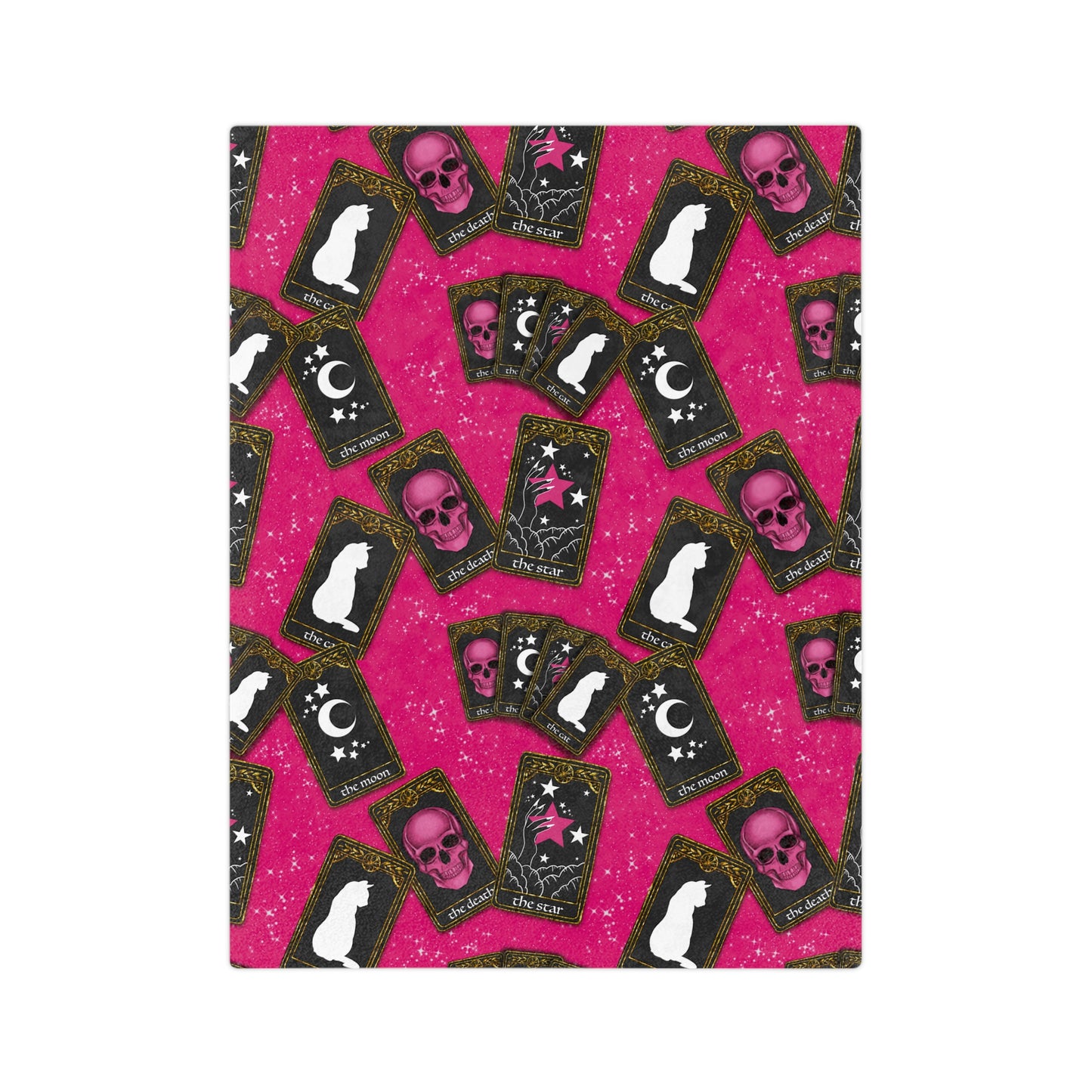 Tarot Card Microfiber Blanket