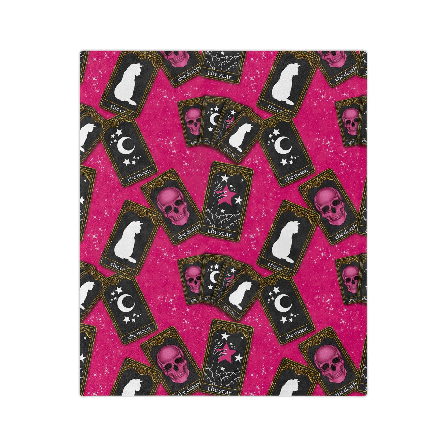 Tarot Card Microfiber Blanket