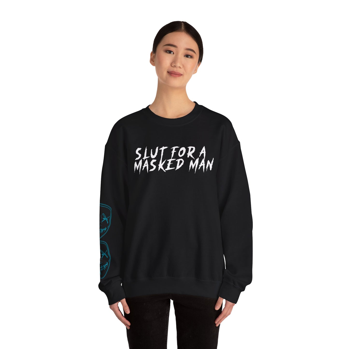 Slut for A Masked Man Sleeve Crewneck
