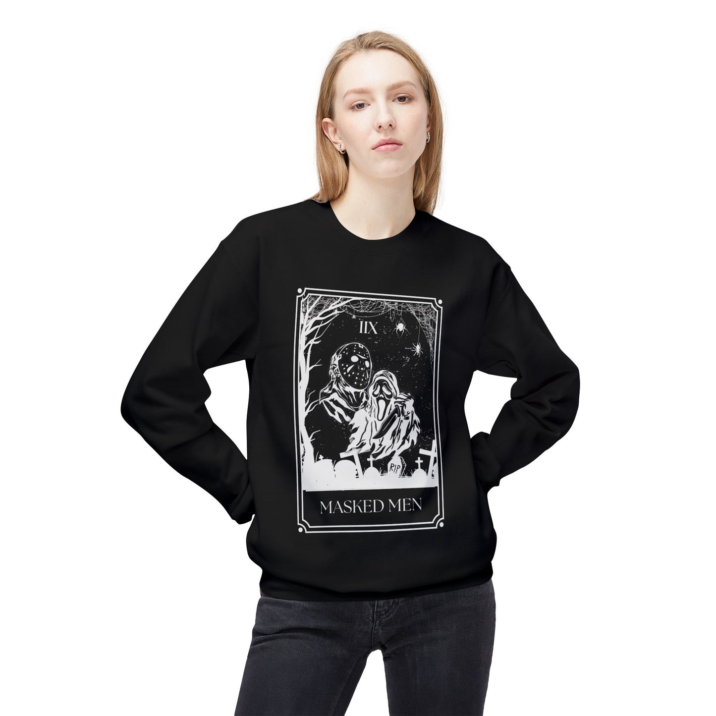 Masked Men Tarot Crewneck