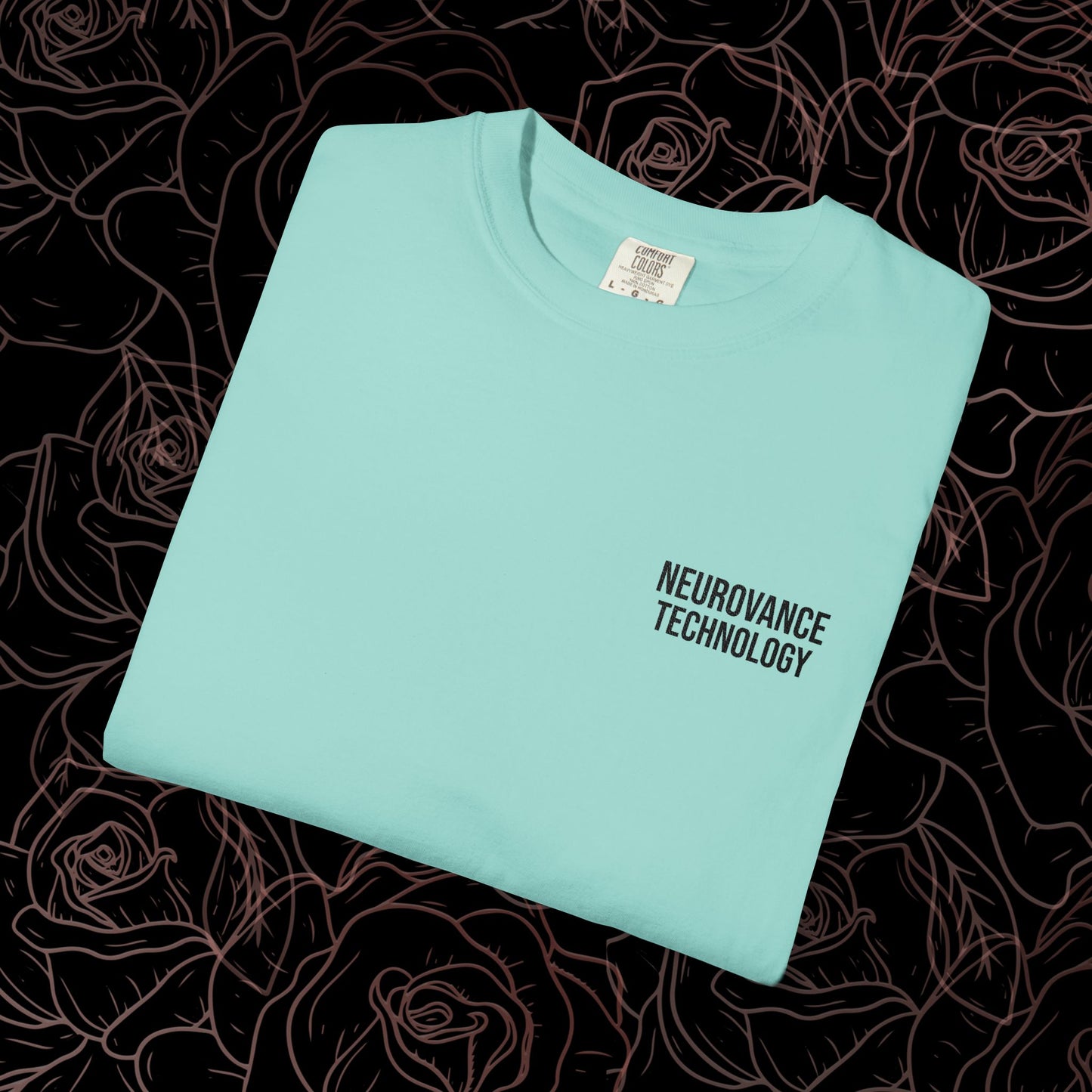 Neurovance Embroidered Tee with sleeve Embroidery
