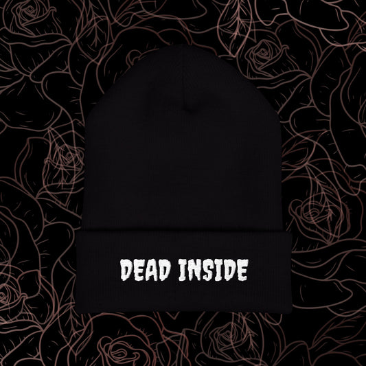Dead Inside Beanie (Embroidery)