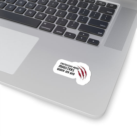 Monsters Under The Bed Sticker