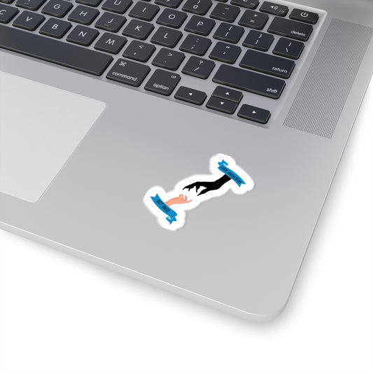 Love Monsters, Not Men Sticker