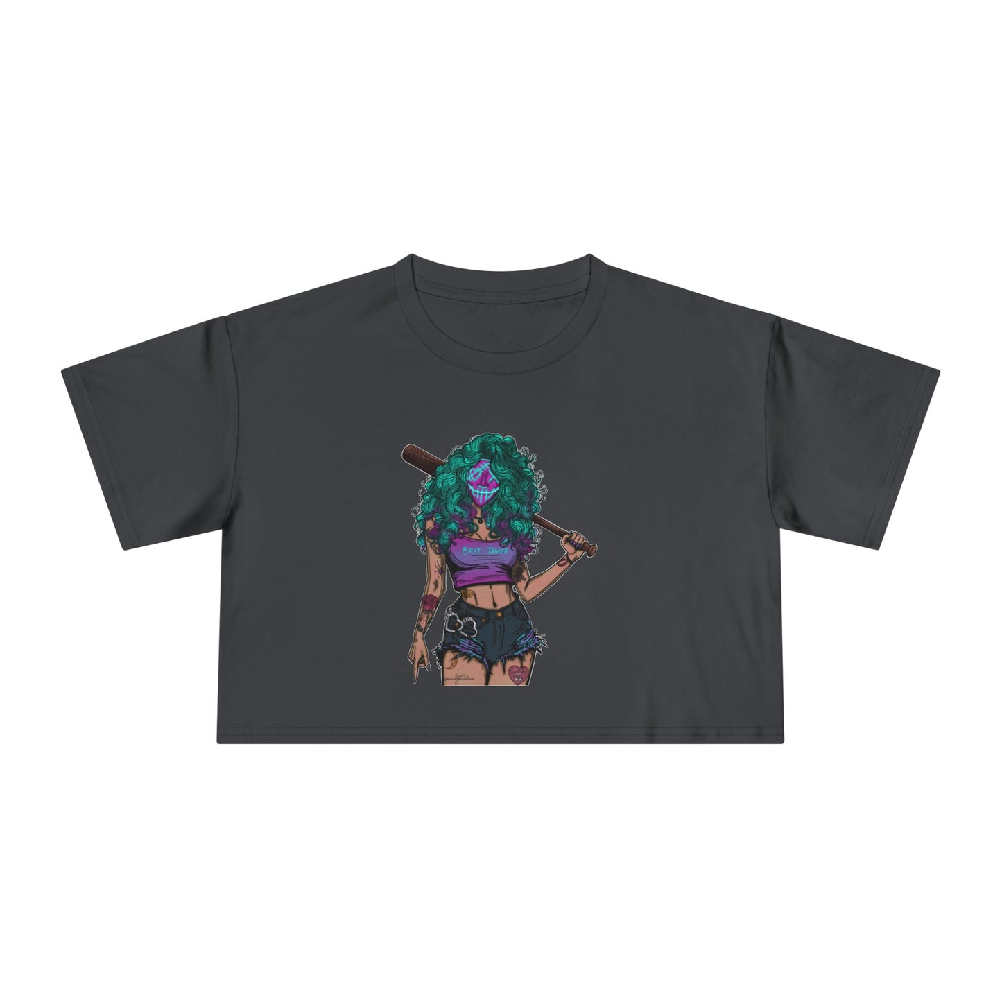 Masked Mommy Crop Top