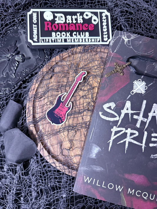 Satan’s Priest Guitar Sticker