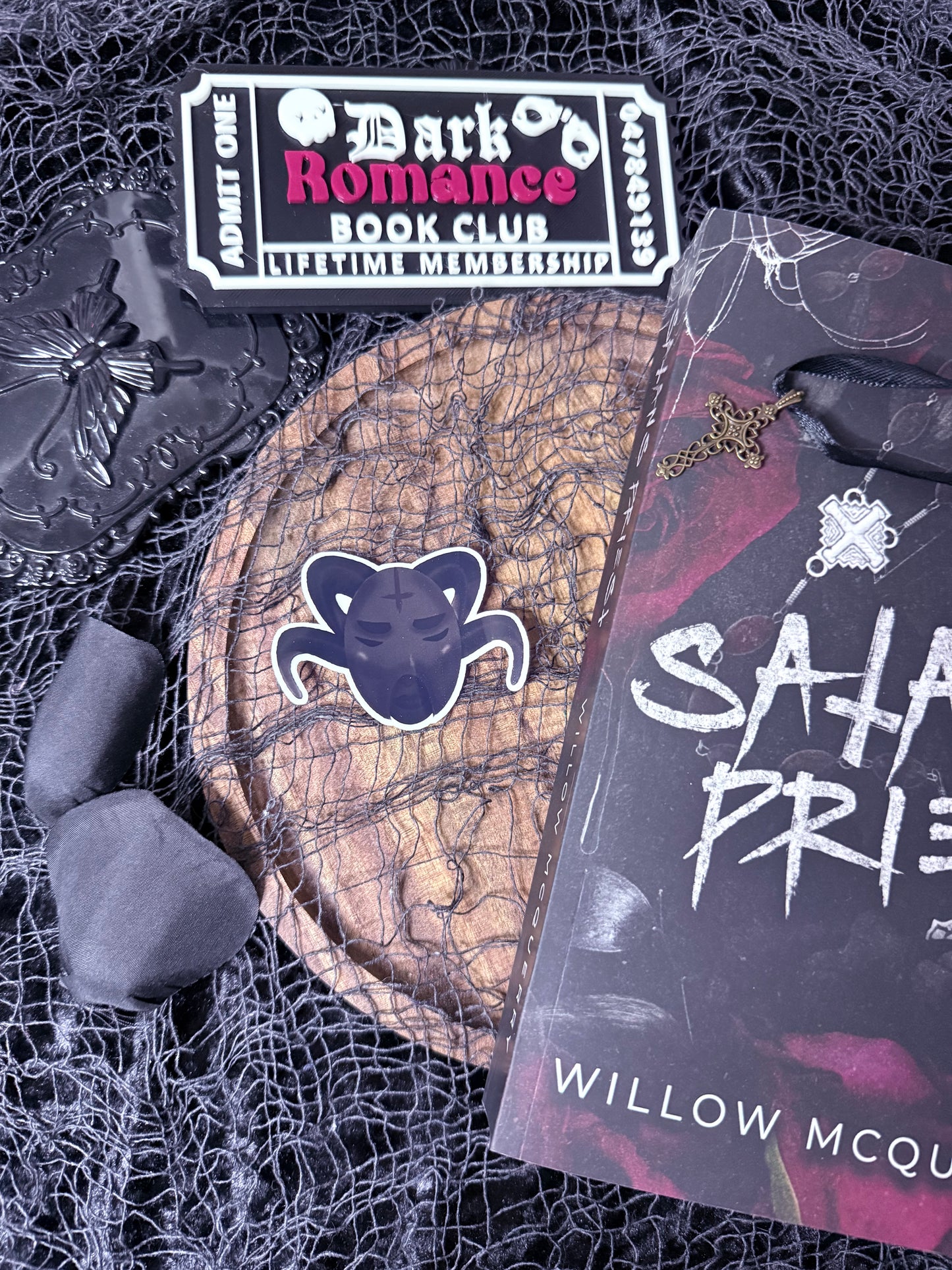 Satan’s Priest Mask Sticker
