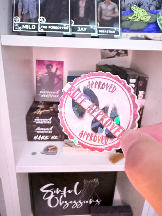 Make Me ‘Buff Approved’ Sticker