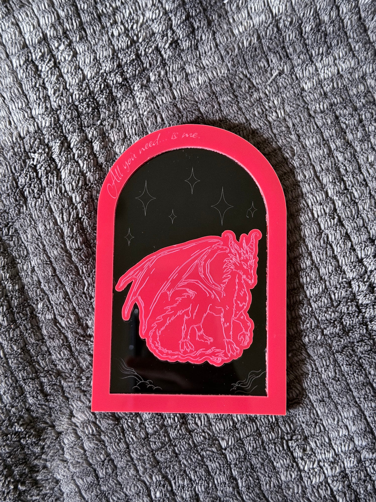 The Monster & The Masochist Acrylic Sign