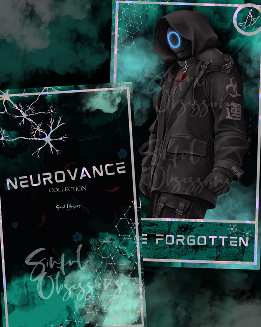 Neurovance Foiled Character Tarot Cards