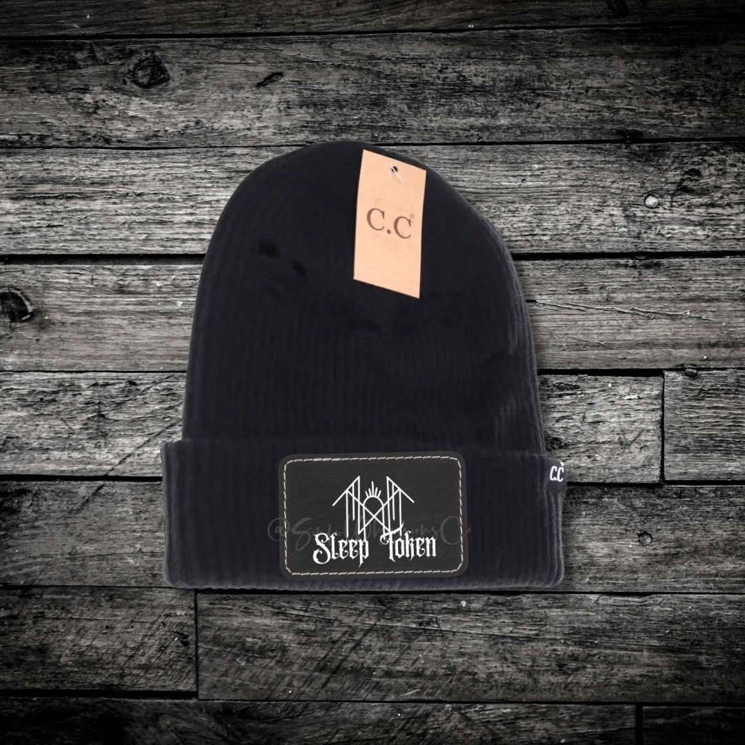 Custom patch Sinful Beanies and Headbands