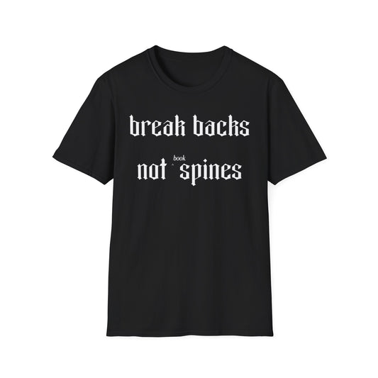 Break backs not (book) Spines