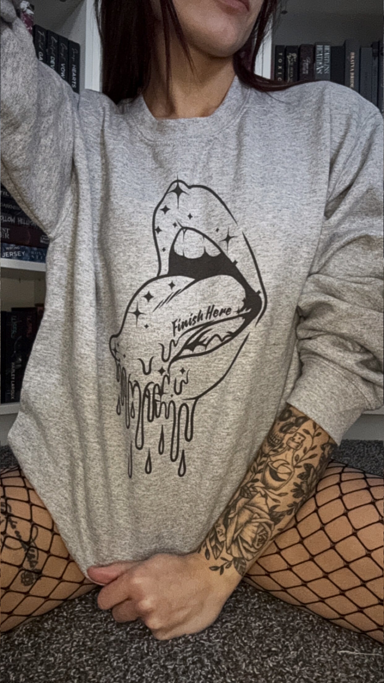 Finish Here Crewneck